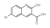 6-BROMO-2-HYDROXYQUINOLINE-3-CARBOXYLIC ACID picture