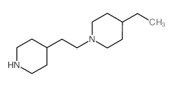 4-ethyl-1-(2-piperidin-4-ylethyl)piperidine(SALTDATA: FREE)结构式