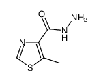 4-Thiazolecarboxylicacid,5-methyl-,hydrazide(6CI) Structure