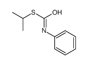 S-propan-2-yl N-phenylcarbamothioate结构式