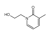 1-(2-hydroxy-ethyl)-3-methyl-1H-pyridin-2-one Structure