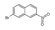 3-Bromo-7-nitronaphthalene结构式