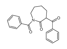 1,3-dibenzoylazepan-2-one Structure