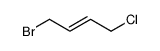 trans-1-bromo-4-chloro-2-butene Structure