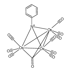 Os3(μ3-NPh)(CO)10结构式