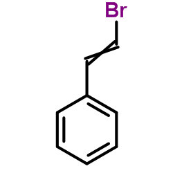 beta-溴苯乙烯结构式