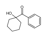 (1-hydroxycyclohexyl)-phenylmethanone结构式