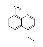 4-ethyl-[8]quinolylamine结构式