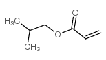 Isobutyl acrylate structure