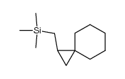 trimethyl(spiro[2.5]octan-1-ylmethyl)silane Structure