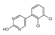 5-(2,3-dichlorophenyl)-1H-pyrimidin-2-one结构式