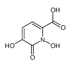 1,5-dihydroxy-6-oxopyridine-2-carboxylic acid Structure