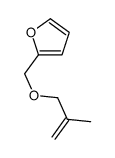 2-(2-methylprop-2-enoxymethyl)furan Structure