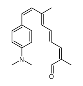 9-[4-(dimethylamino)phenyl]-2,7-dimethylnona-2,4,6,8-tetraenal Structure