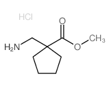 methyl 1-(aminomethyl)cyclopentanecarboxylate hydrochloride picture
