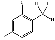 2-(Methyl-d3)-5-fluorochlorobenzene结构式