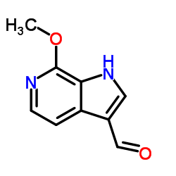 7-Methoxy-6-azaindole-3-carbaldehyde picture