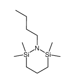 N-butyl-2,2,6,6-tetramethyl-2,6-disilapiperidine Structure