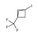 3-iodo-1-(trifluoromethyl)bicyclo[1.1.1]pentane Structure