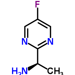 (R)-1-(5-Fluoro-pyrimidin-2-yl)-ethylamine Structure