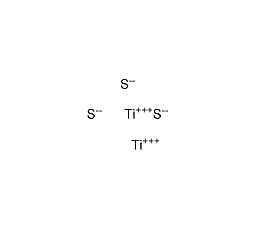 Titanium (III) sulfide structure