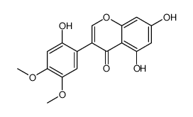2'-hydroxy-5'-methoxybiochanin A结构式