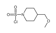 4-(methoxymethyl)-1-piperidinesulfonyl chloride(SALTDATA: FREE)结构式
