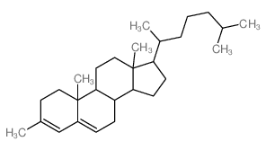 Cholesta-3,5-diene,3-methyl- (6CI,7CI,8CI,9CI) structure