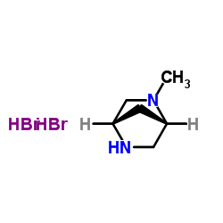 (1S,4S)-2-Methyl-2,5-diazabicyclo[2.2.1]heptanedihydrobromide Structure