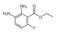 ethyl 2,3-diamino-6-fluorobenzoate结构式