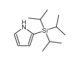 2-(triisopropylsilyl)pyrrole结构式