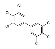 1,2,3-trichloro-5-(3,5-dichloro-4-methoxyphenyl)benzene结构式
