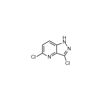 3,5-Dichloro-1H-pyrazolo[4,3-b]pyridine Structure