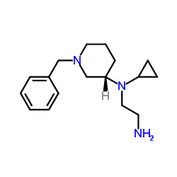 N-[(3S)-1-Benzyl-3-piperidinyl]-N-cyclopropyl-1,2-ethanediamine Structure