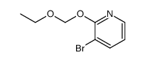 3-bromo-2-(ethoxymethoxy)pyridine Structure