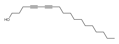 4,6-octadecadiyn-1-ol Structure