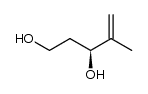 (S)-4-methylpent-4-ene-1,3-diol结构式