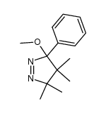 3-methoxy-4,4,5,5-tetramethyl-3-phenyl-4,5-dihydro-3H-pyrazole Structure