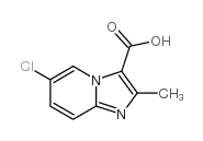 6-chloro-2-methylimidazo[1,2-a]pyridine-3-carboxylic acid Structure