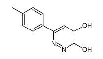 6-(4-methylphenyl)-1,2-dihydropyridazine-3,4-dione结构式