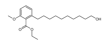 ethyl 2-(10-hydroxydecyl)-6-methoxybenzoate picture