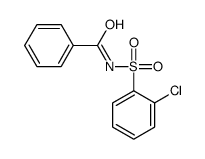 N-(2-chlorophenyl)sulfonylbenzamide Structure