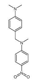 N-(4-(dimethylamino)benzyl)-N-methyl-4-nitroaniline结构式