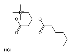 hexanoylcarnitine Structure