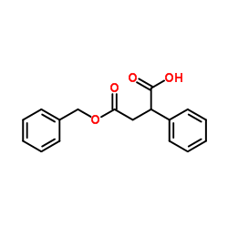 4-(Benzyloxy)-4-oxo-2-phenylbutanoic acid结构式
