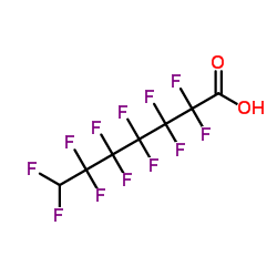 7H-Dodecafluoroheptanoic acid structure