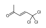 5,5,5-trichloropent-3-en-2-one Structure