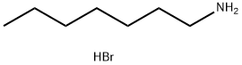 1-Heptanamine, hydrobromide (1:1) Structure