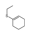 1-ethylsulfanylcyclohexene Structure