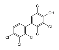 2,3,6-trichloro-4-(2,3,4-trichlorophenyl)phenol Structure